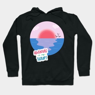 Travel addict love Explore the world summer design holidays vacation Hoodie